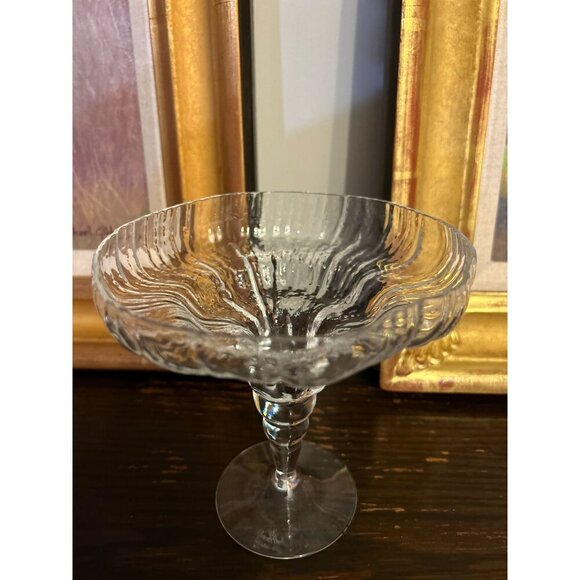 Rosenthal Studio Line Crystal Ice Texture Compote Designed By Tapio Wirkkala - Picture 4 of 8